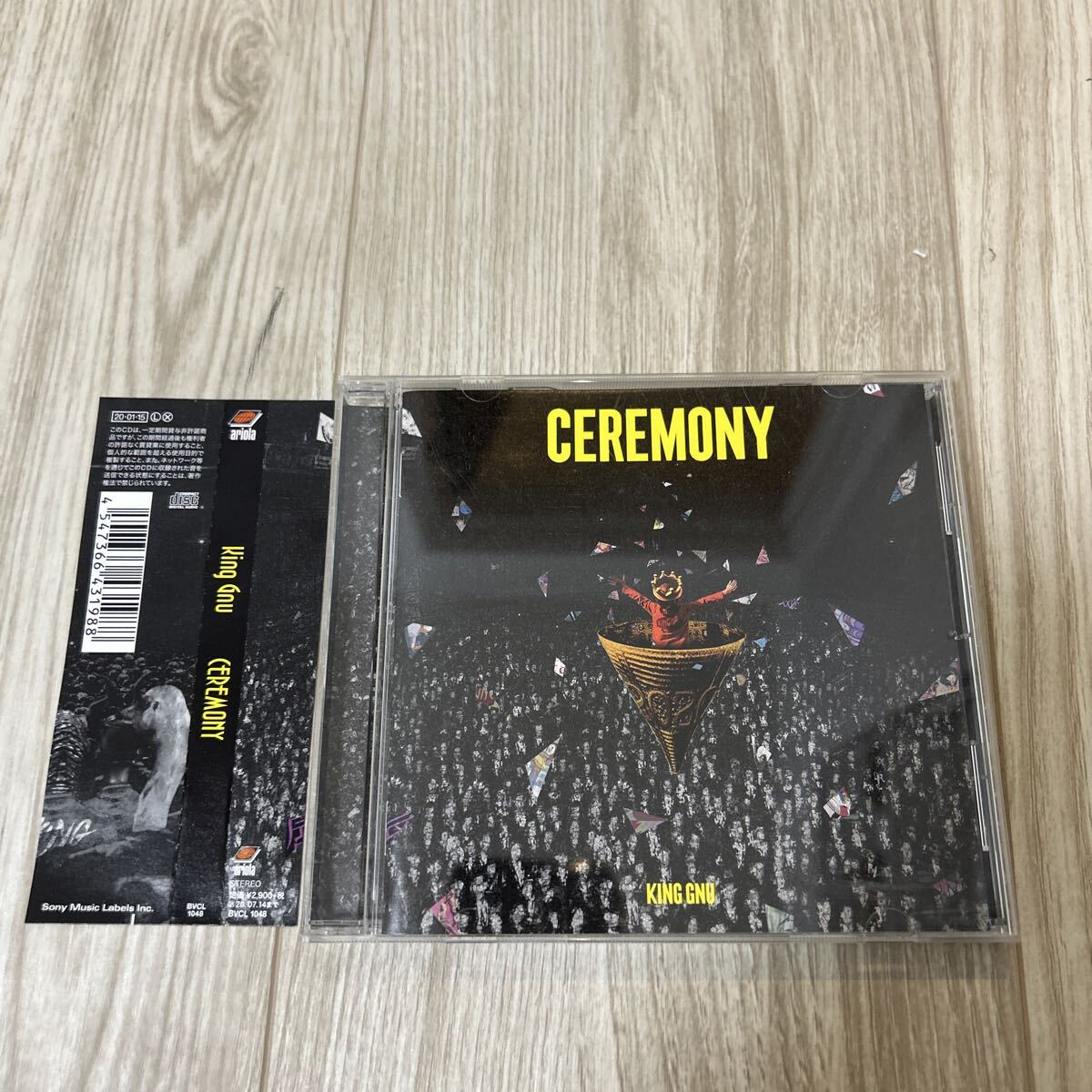 KING GNU CD CEREMONY アルバム キングヌー どろん teenager forever 白日 飛行艇 傘 拍卖