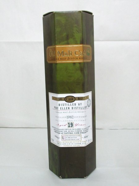 【空箱】 Port Ellen ポートエレン蒸留所 1982年 19年熟成 箱のみ Old Malt Cask オールドモルトカスク 1982-2001 ダグラスレイン 空き箱拍卖