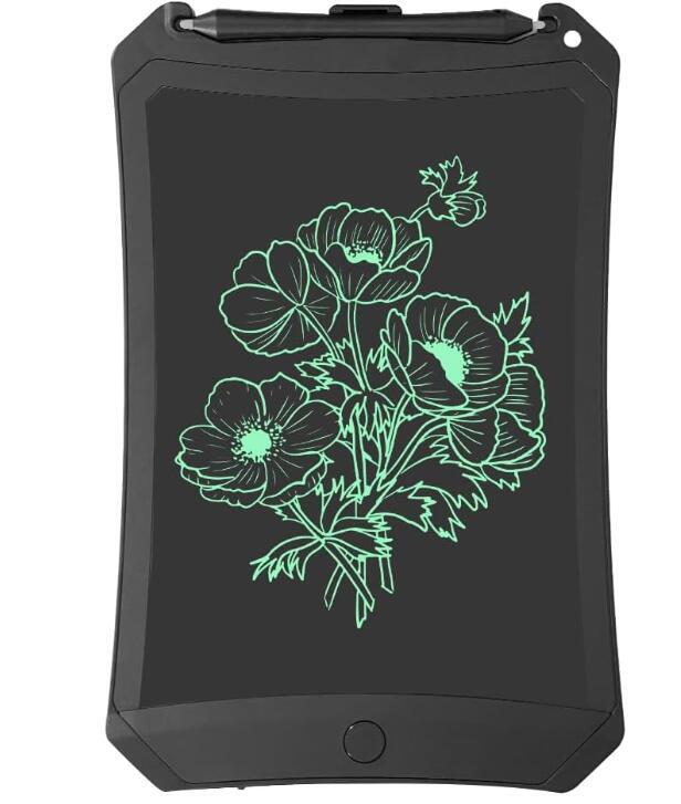電子メモパッド 8.5インチ デジタルメモ ワンタッチ消去 子供のお絵かき 書いて消せるボード 電子パッド 電子メモ帳拍卖
