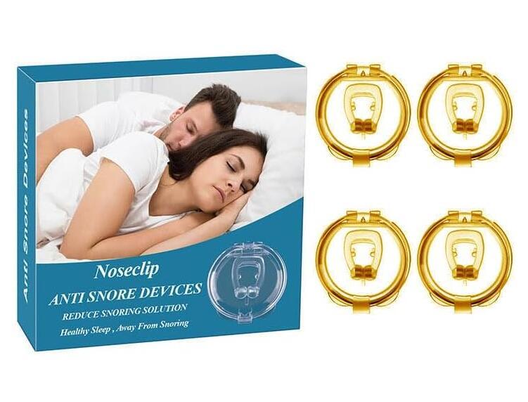 いびき改善グッ いびき軽減 睡眠補助 鼻呼吸促進 安眠グッズ 4個 ブラウン拍卖