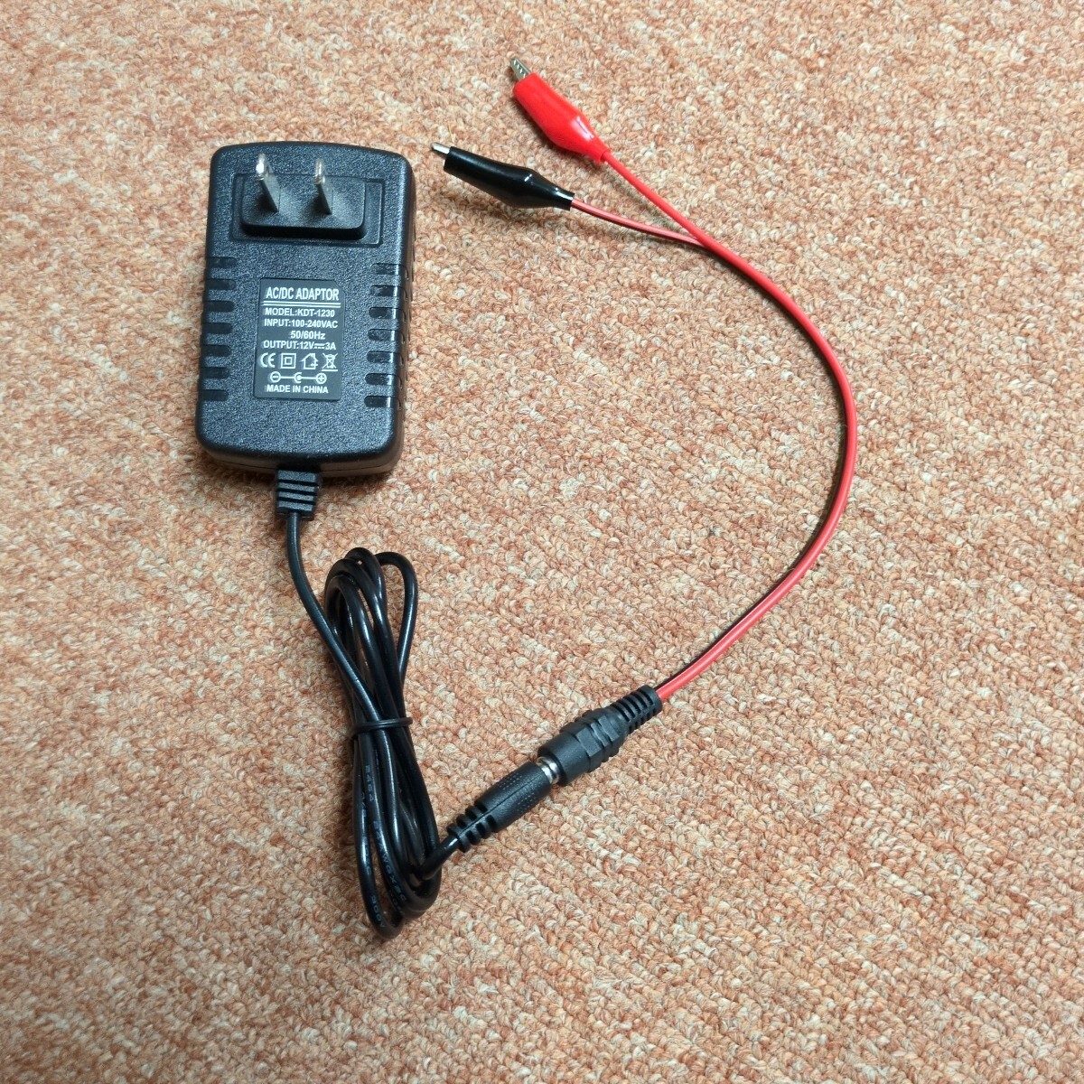 AC-DC変換器 100V→12V変圧器 出力3A 12v アダプター  拍卖