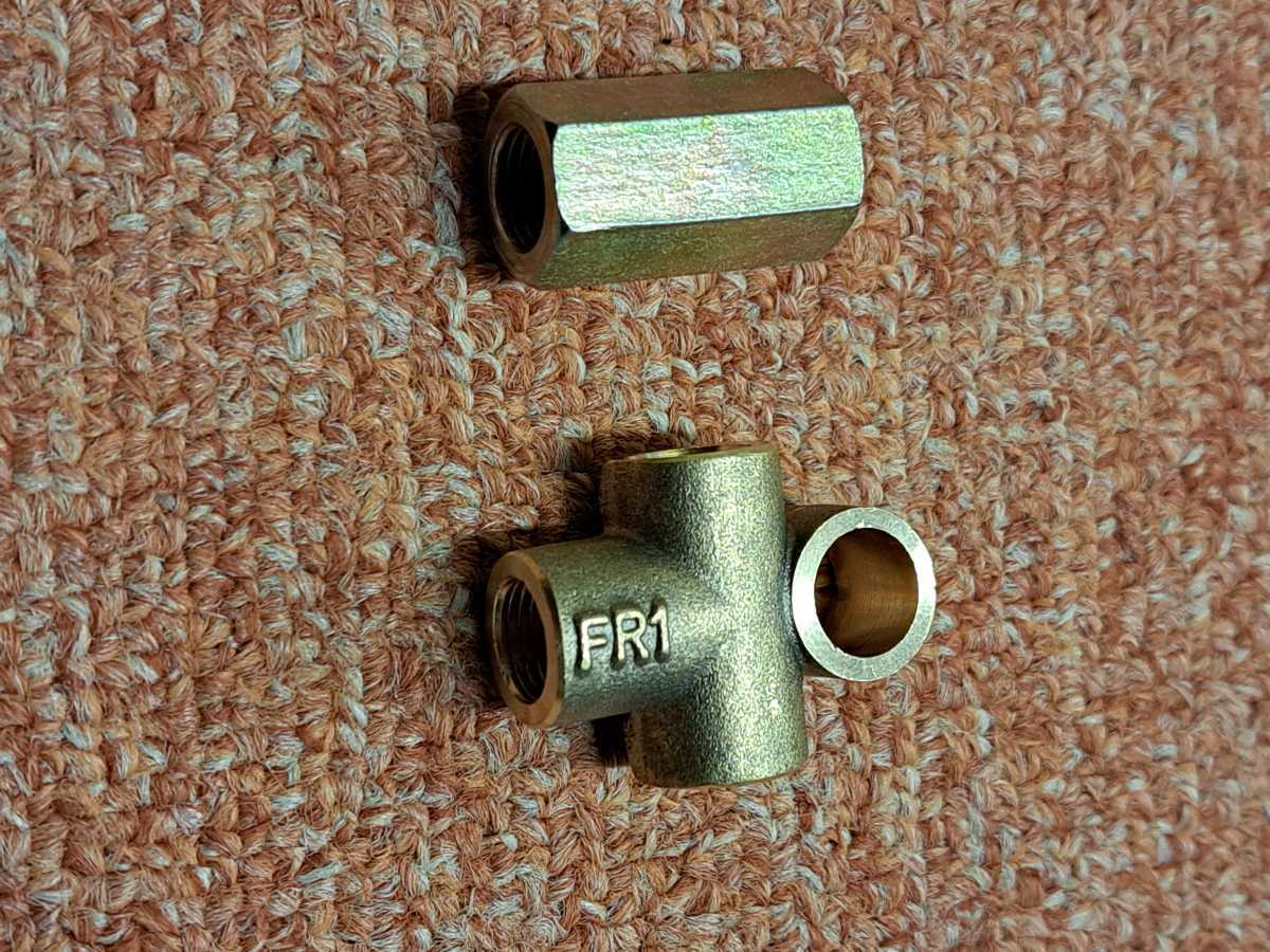 ABS 撤去 キャンセル アダプター 純正配管のままABSのみ撤去 三股 ストレート m10.1.0mm S14 S15 ER34 C34 C35 A31 拍卖