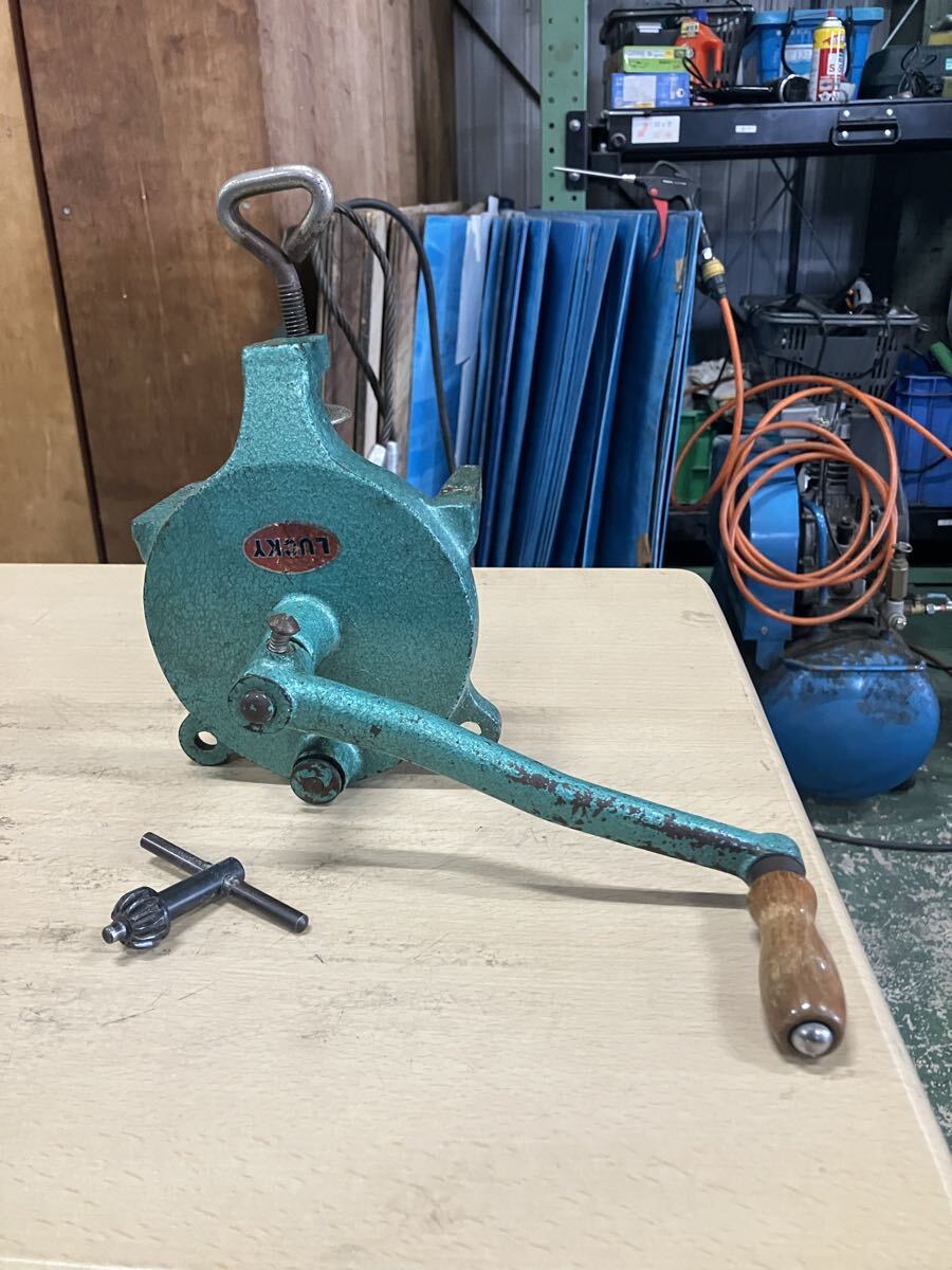 中古 LUCKY ラッキー ハンドグラインダー 手回し グラインダー 拍卖