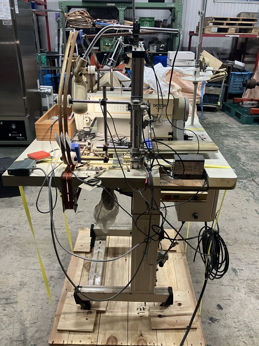 中古 brother ブラザー 本縫い工業用ミシン EXEDRA エクセドラ F-40 通電のみ確認拍卖
