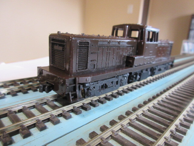 DD13 ディーゼル機関車 試験塗装色 HOゲージ(車体プラ製・MIZUNO製) 拍卖