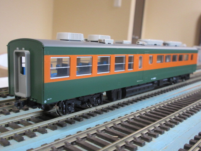 サハシ165 (急行形 165系電車ビュフェ車) HOゲージ (プラ製 / KATO製)未走行品拍卖