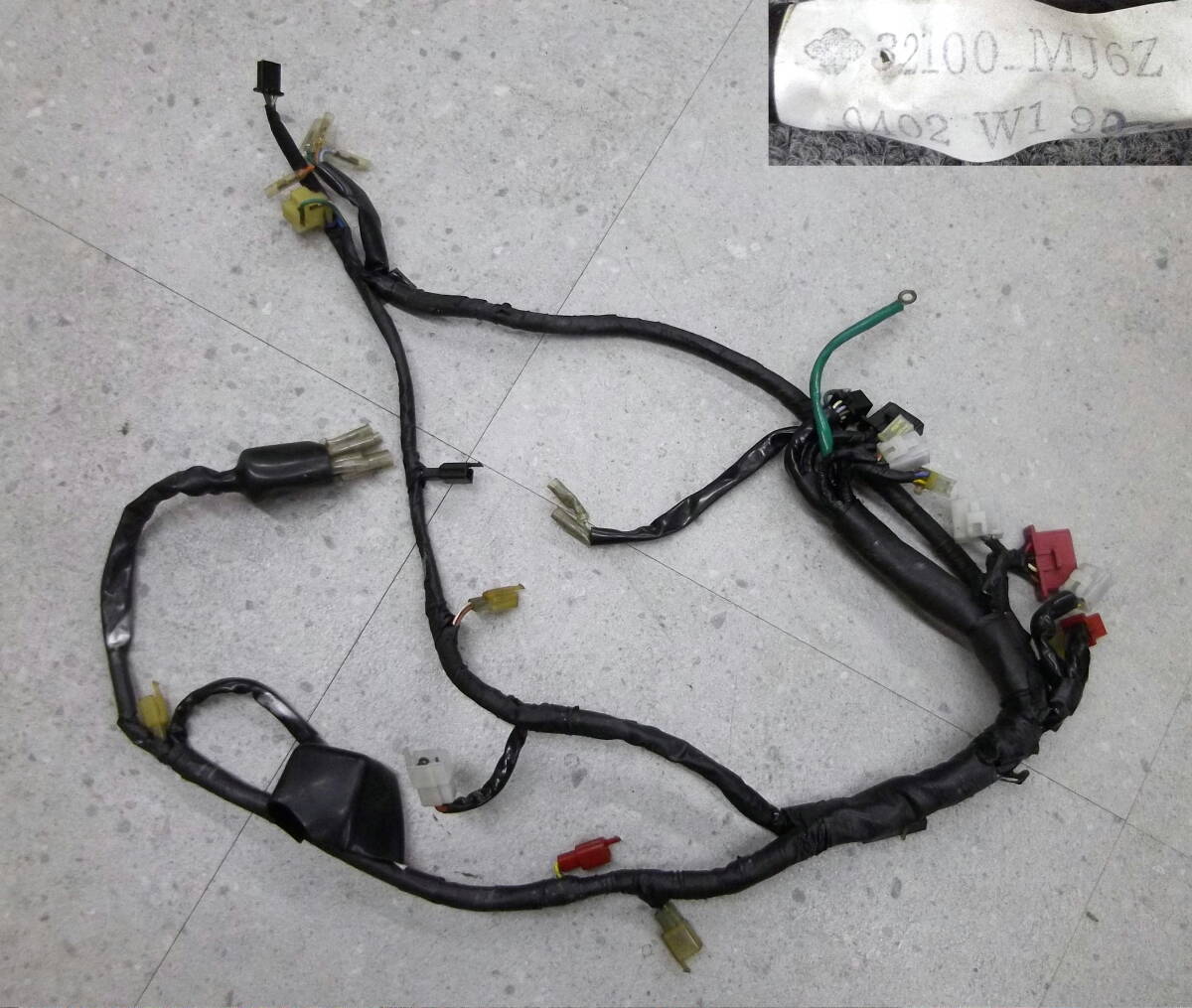 ★●2510-NT23L HONDA ホンダ NC17 CBR400F 純正 メインハーネス 32100-MJ6Z 良品!拍卖