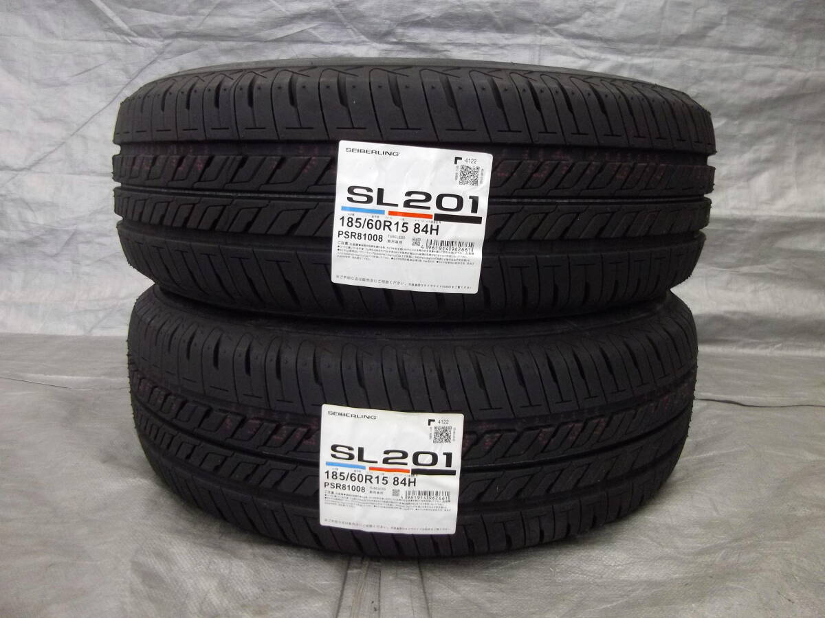 ★●2510-119LL 激安送料! SEIBERLING セイバーリング SL201 2022年製 185/60R15 84H 2本セット 新品未使用品!拍卖