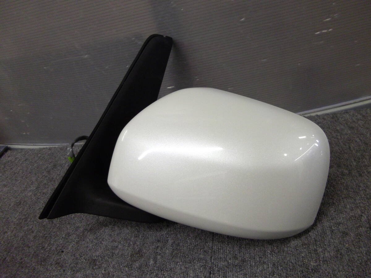★●2510-KT38L L375S L385S TANTO タント 純正 左 ドアミラー パールホワイト 5P 567662 動作確認済み 美品!拍卖