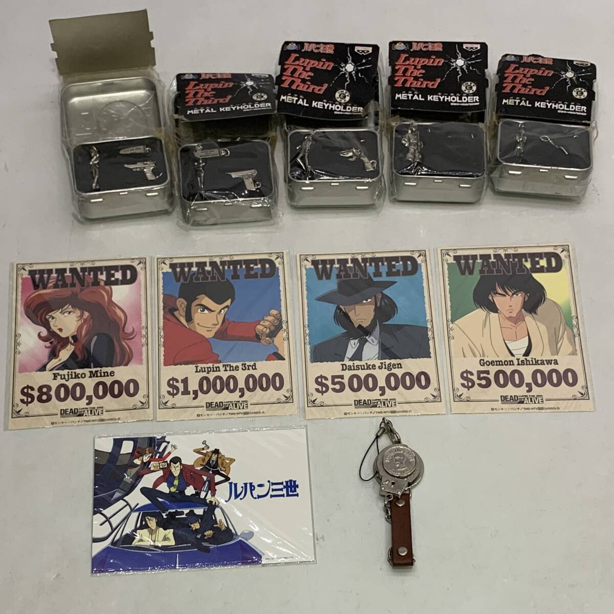 ジャンク 全て状態未確認 ルパン三世 グッズ まとめ売り 峰不二子 次元大介 石川五エ門 銭形幸一拍卖