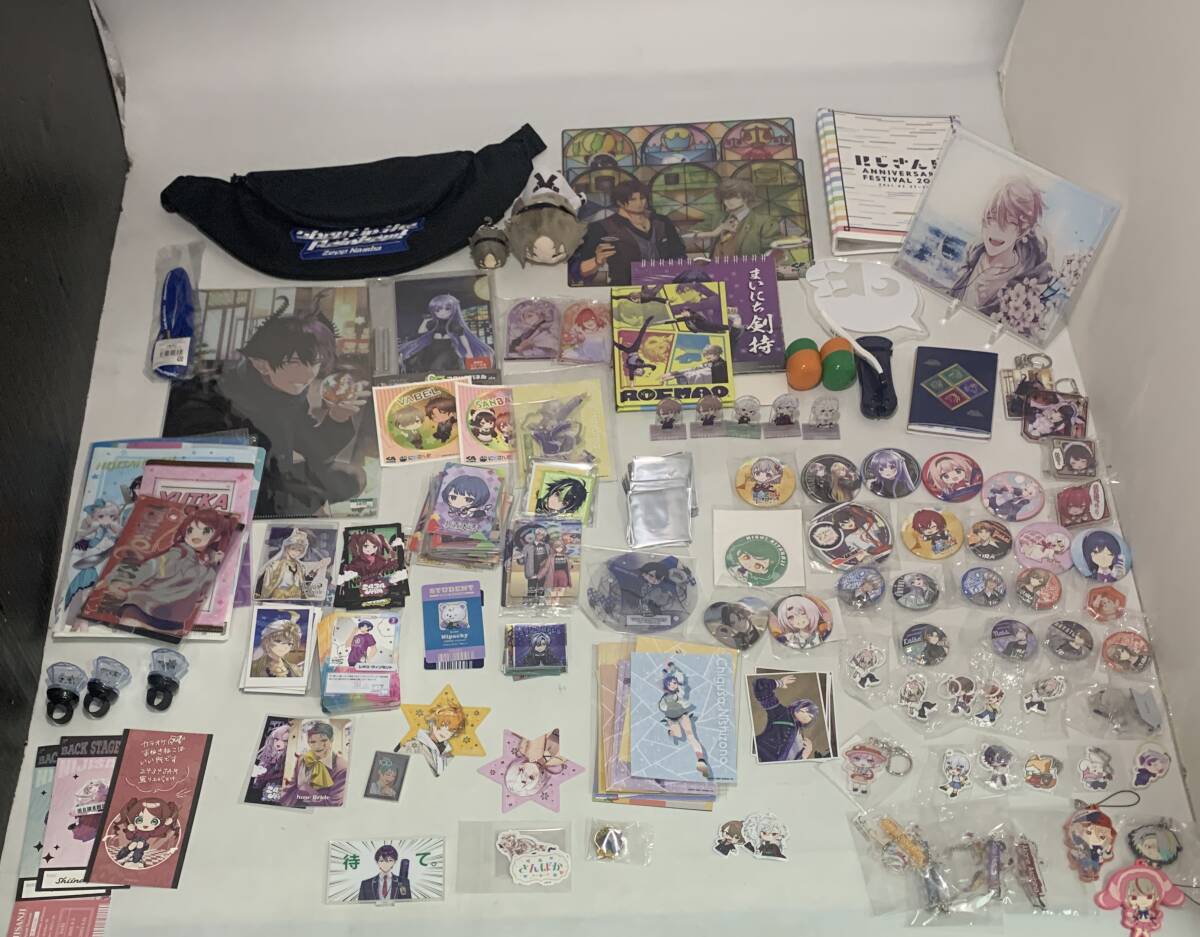 ジャンク 全て状態未確認 Vtuber にじさんじ グッズ まとめ売り ROFMAO 剣持刀也 レン・ゾット さんばか など拍卖