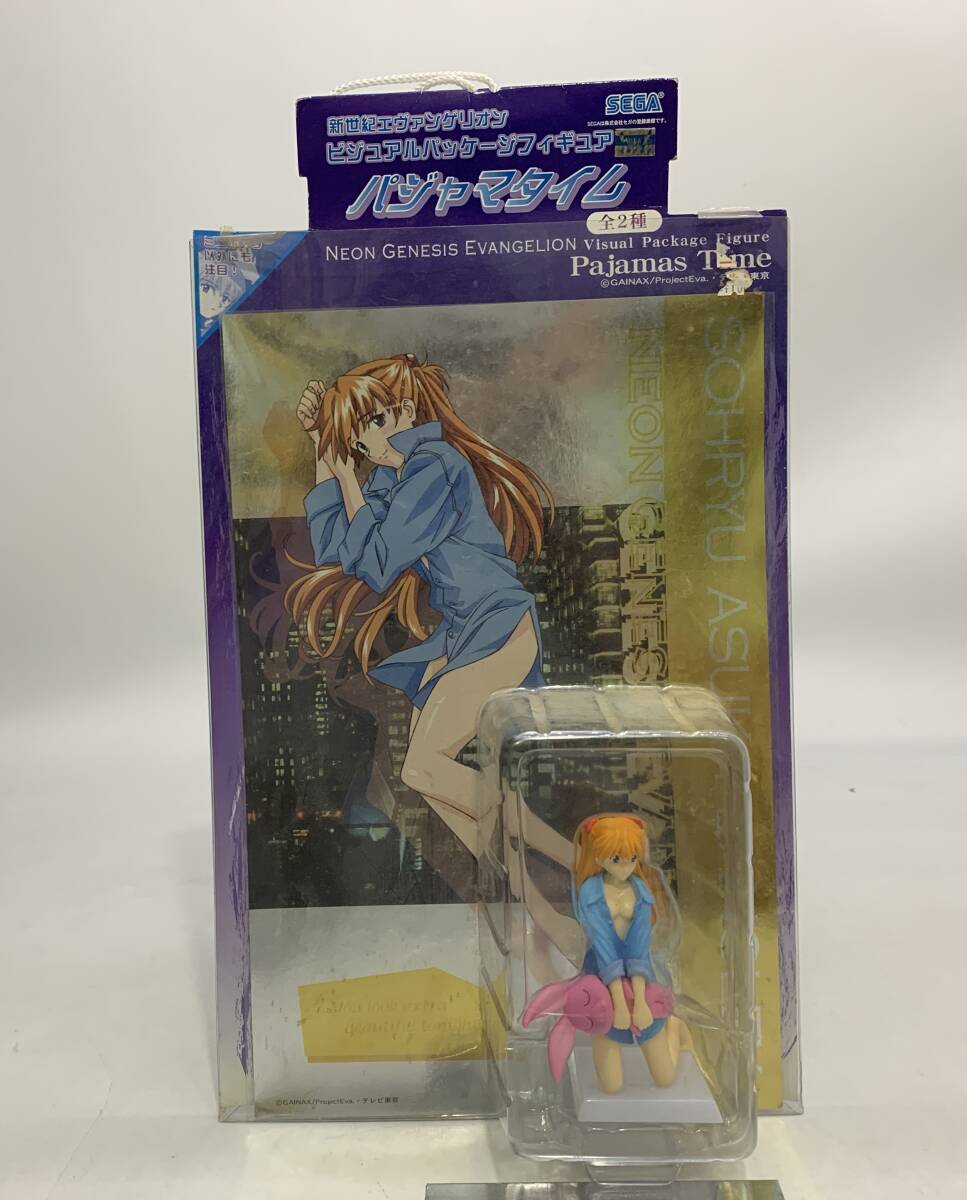 ジャンク 状態未確認 当時物 新世紀エヴァンゲリオン ビジュアルパッケージフィギュア パジャマタイム 惣流・アスカ・ラングレー拍卖