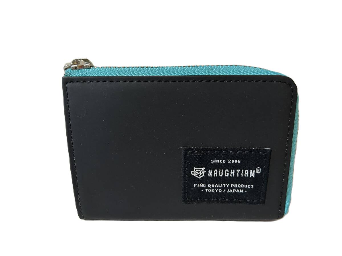 【未使用】NAUGHTIAM 本革 小銭入れ 黒 ノーティアム コインケース コインパース拍卖