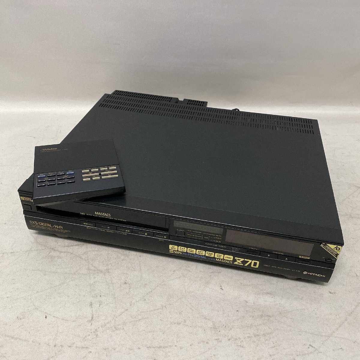 【浜館66-2】 【現状品/ジャンク】 日立 HITACHI VT-Z70 マスタックス ビデオデッキ レコーダー拍卖
