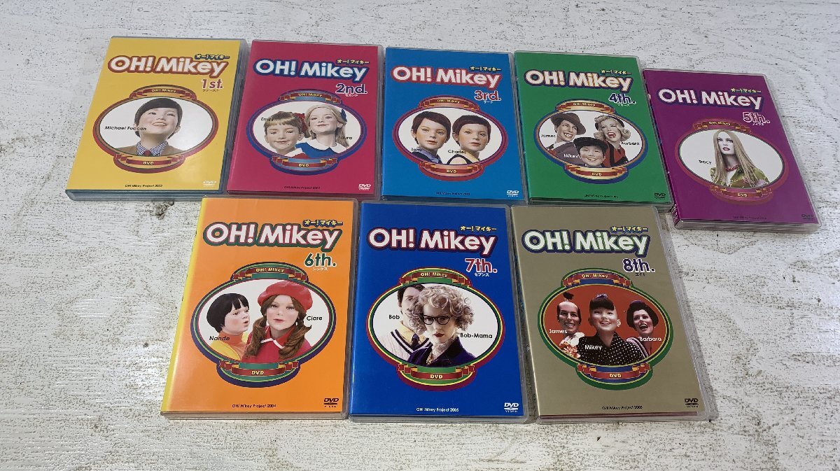 【紫波16-1-1024】【中古/80】オー!マイキ-DVD全巻セット OH!Mikey拍卖