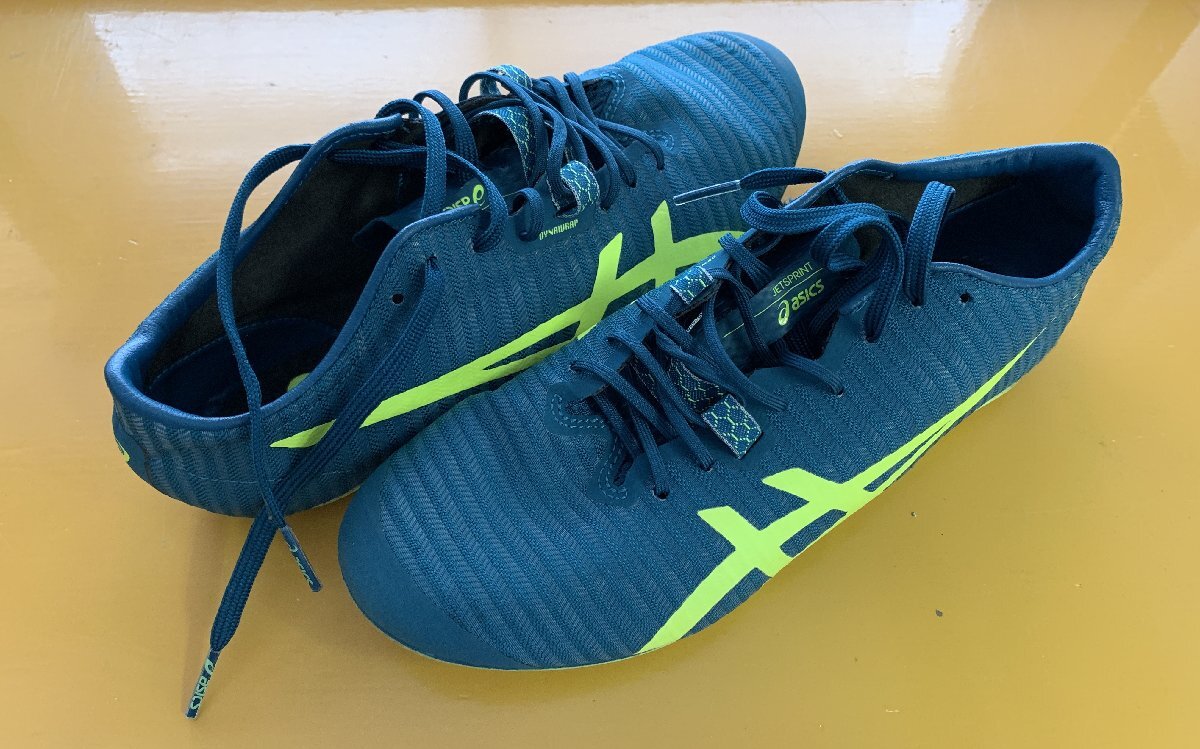 【紫波58-2-1021】【中古/60】acics アシックス 陸上スパイク JETSPRINT 2 25.5cm拍卖