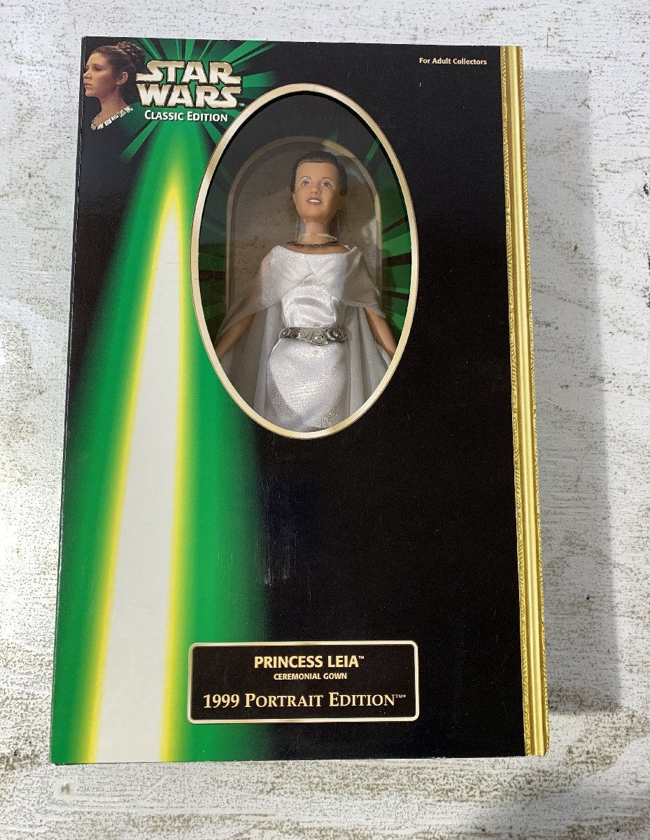 【紫波29-2-0610】【開封品/80】ドール プリンセス・レイア セレモニアルガウン版 「スター・ウォーズ」 ファッションドール 1999ポートレ拍卖
