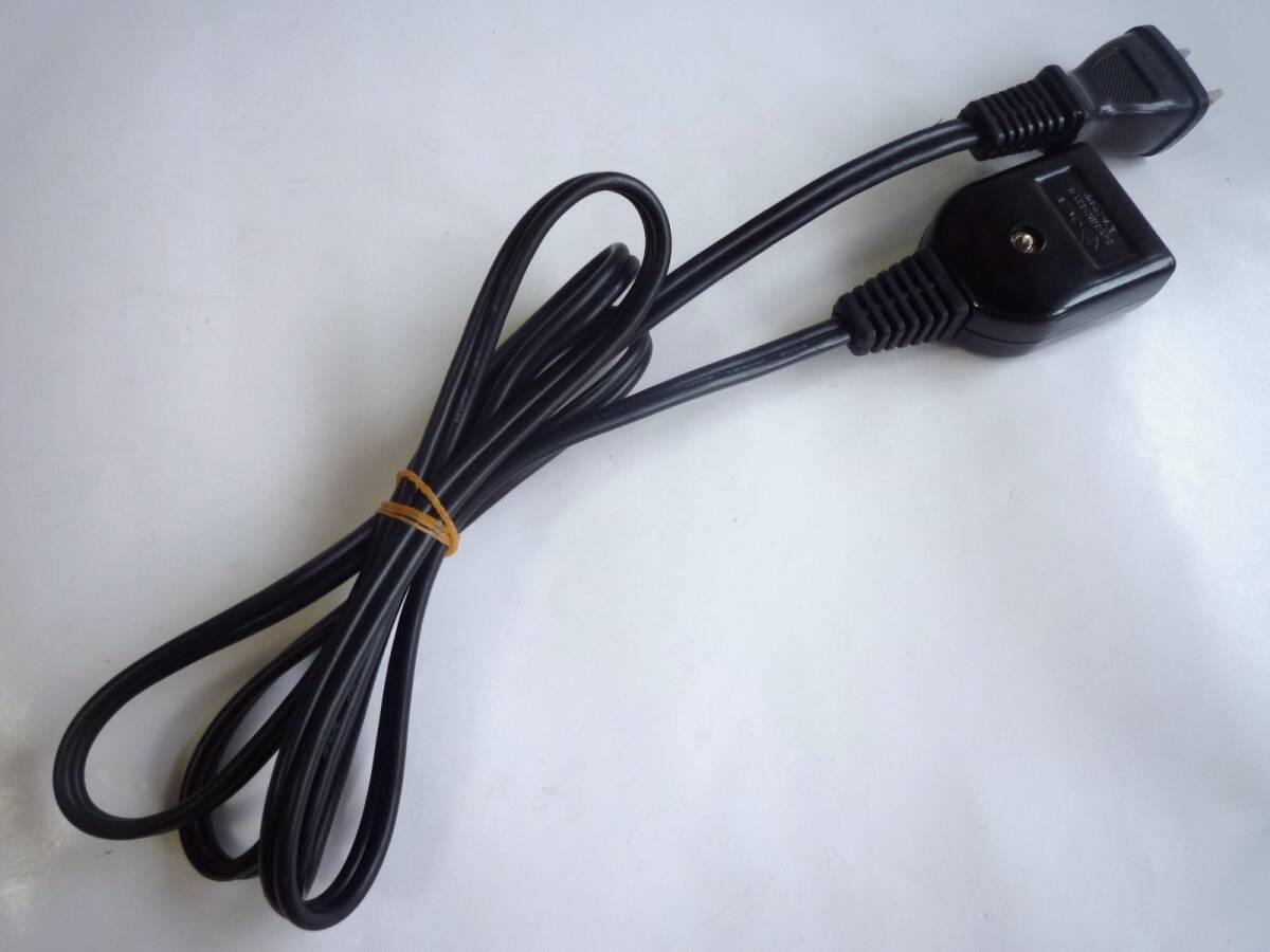 セール SOSHINSHOJI 電源ケーブル 電源コード 250V 12A マグネット付き 1.3m 電気ポット用 炊飯ジャー用 象印 ZOJIRUSHI タイガー ①②拍卖
