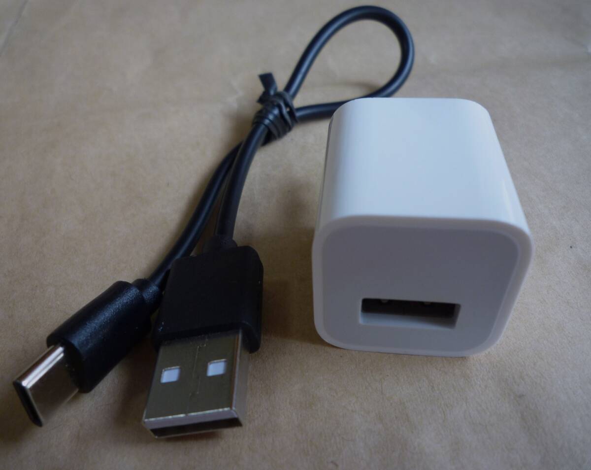 純正 Apple アップル USB電源アダプター USB充電器 ACアダプター iPhone 5V 1A ホワイト 白 スマホ充電 iPod USB-Cケーブル付き ② 拍卖