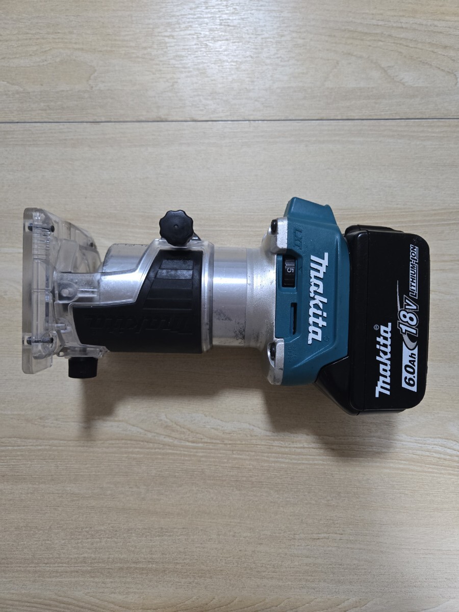 makita マキタ 18V 充電式トリマ RT50DZ BL1860B 6.0Ah バッテリ セット拍卖