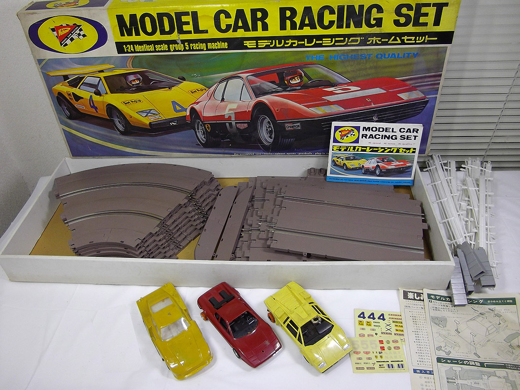 ジャンク!昭和レトロ ニチモ 1/24 スロットカー モデルカーレーシング ホームセット拍卖