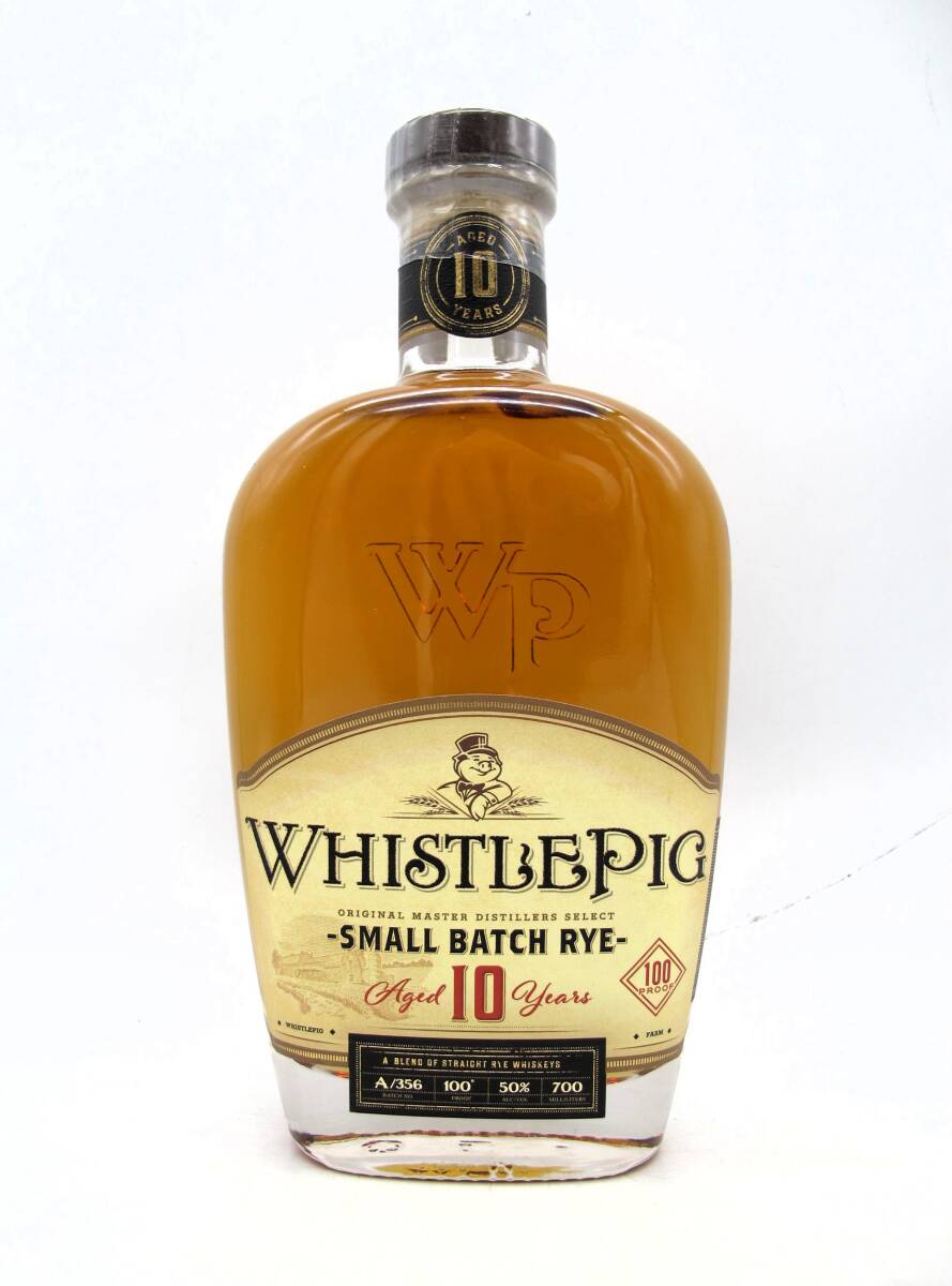 HISTLEPIG ホイッスルピッグ 10年 ライウイスキー 700ml 50%【未開栓・古酒】拍卖