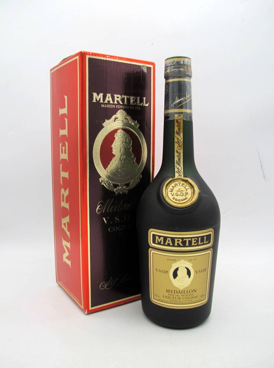 MARTELL マーテル VSOP メダリオン コニャック ブランデー 700ml 40%【未開栓・古酒】拍卖
