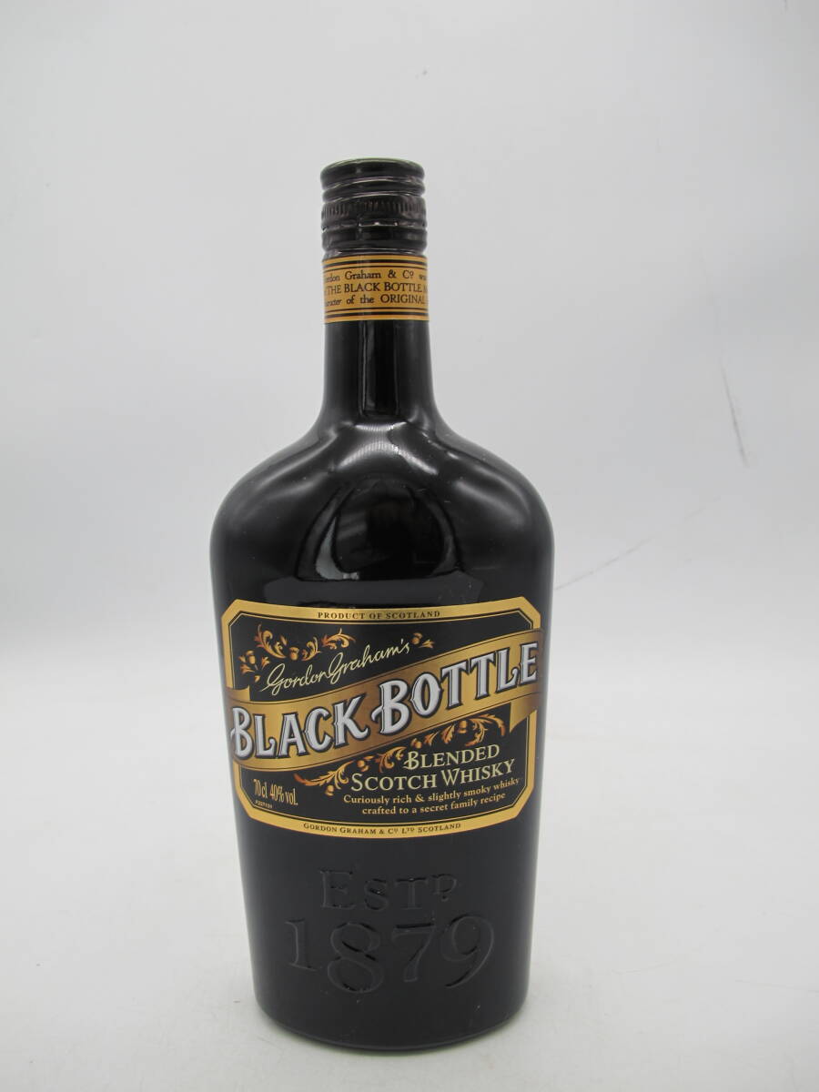 Black Bottle Scotch Whisky ブラック ボトル スコッチウイスキー 700ml 40% 【未開栓品・古酒 】拍卖
