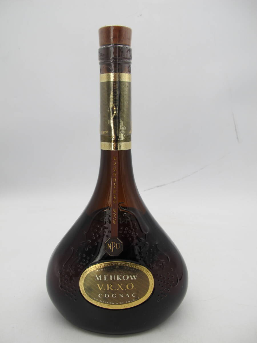 MEUKOW ミュコー VRXO COGNAC コニャック ブランデー750ml 40%【未開栓品・古酒 】拍卖