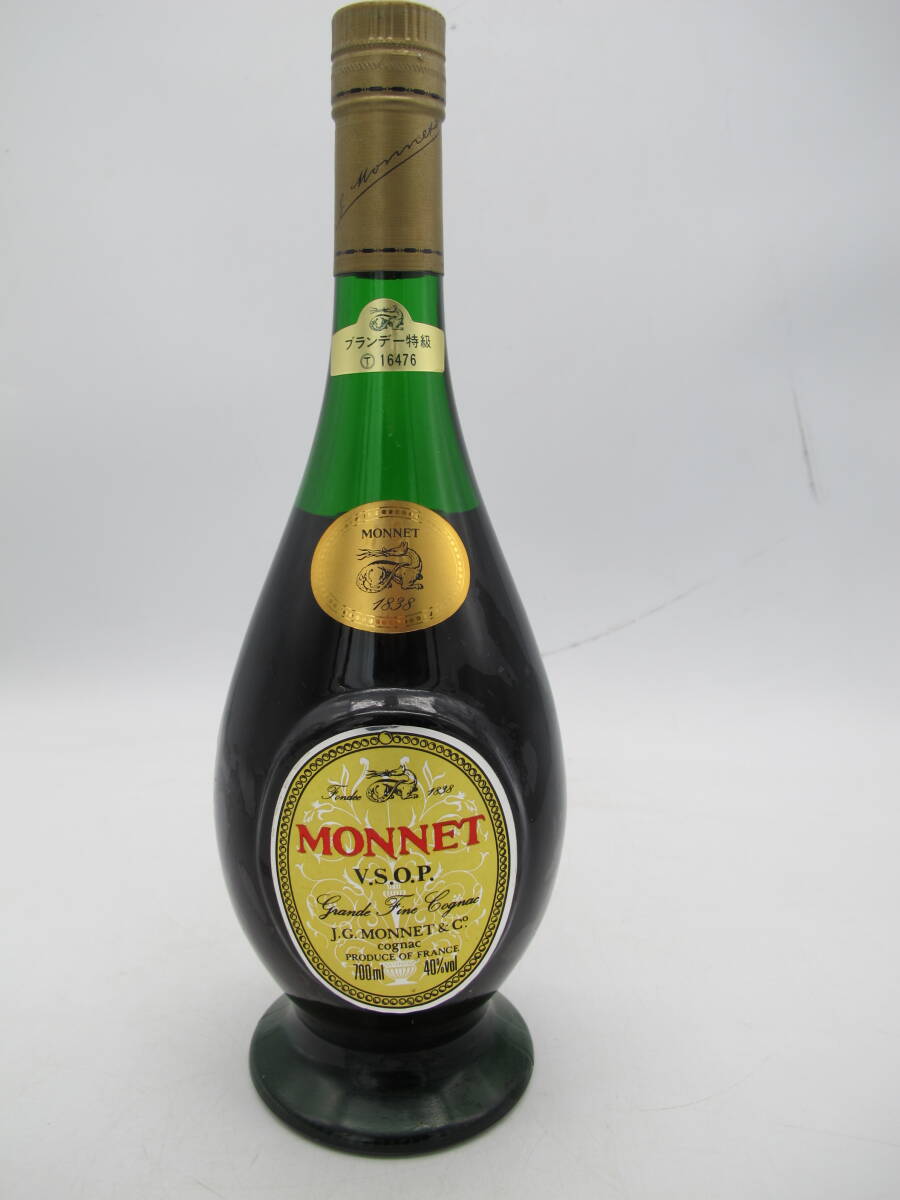 MONNET モネ VSOP COGNAC コニャック ブランデー700ml 40%【未開栓品・古酒 】拍卖