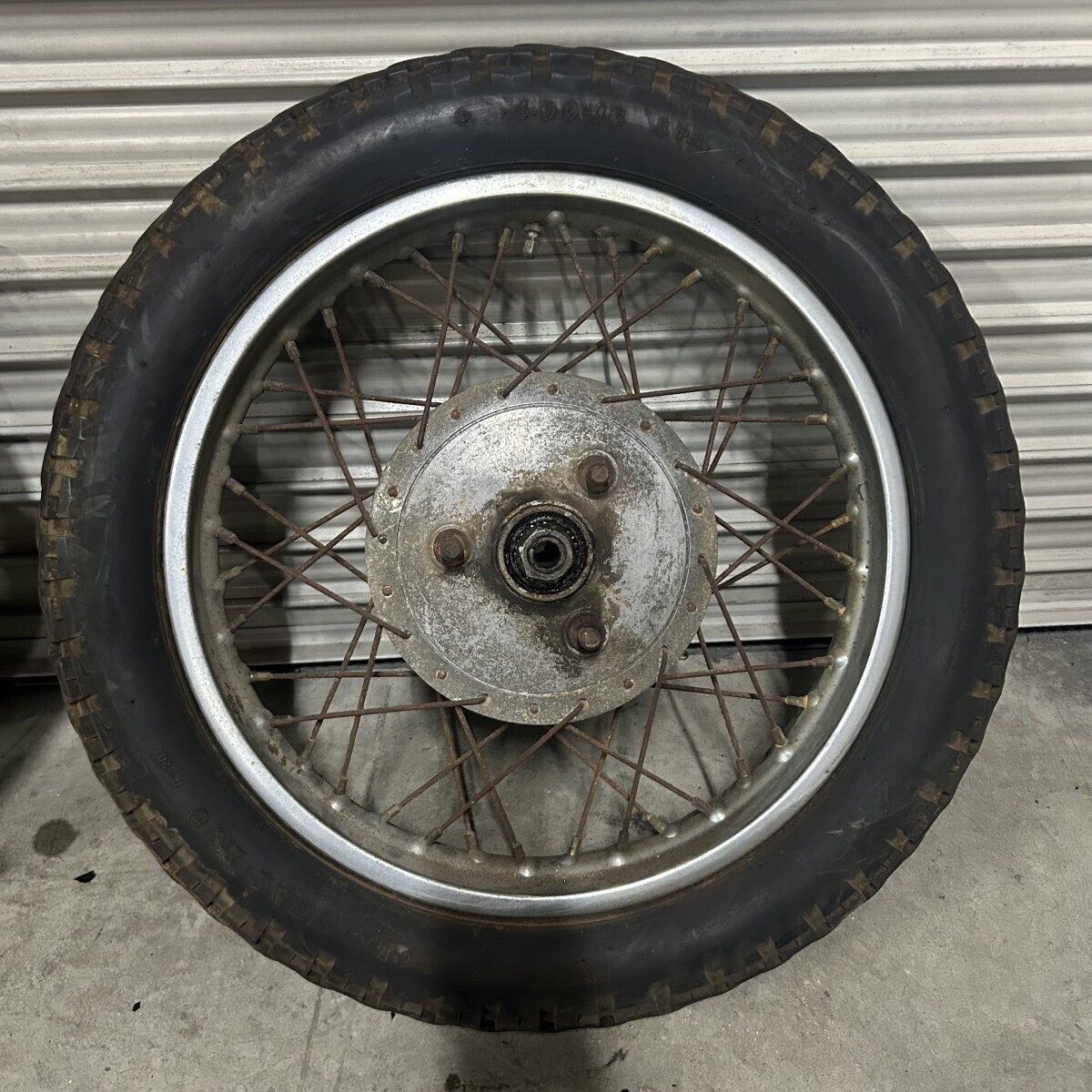 希少 Kawasaki カワサキ W1S 純正 リア ホイール スポーク タカサゴ 18インチ バイク スポーク拍卖