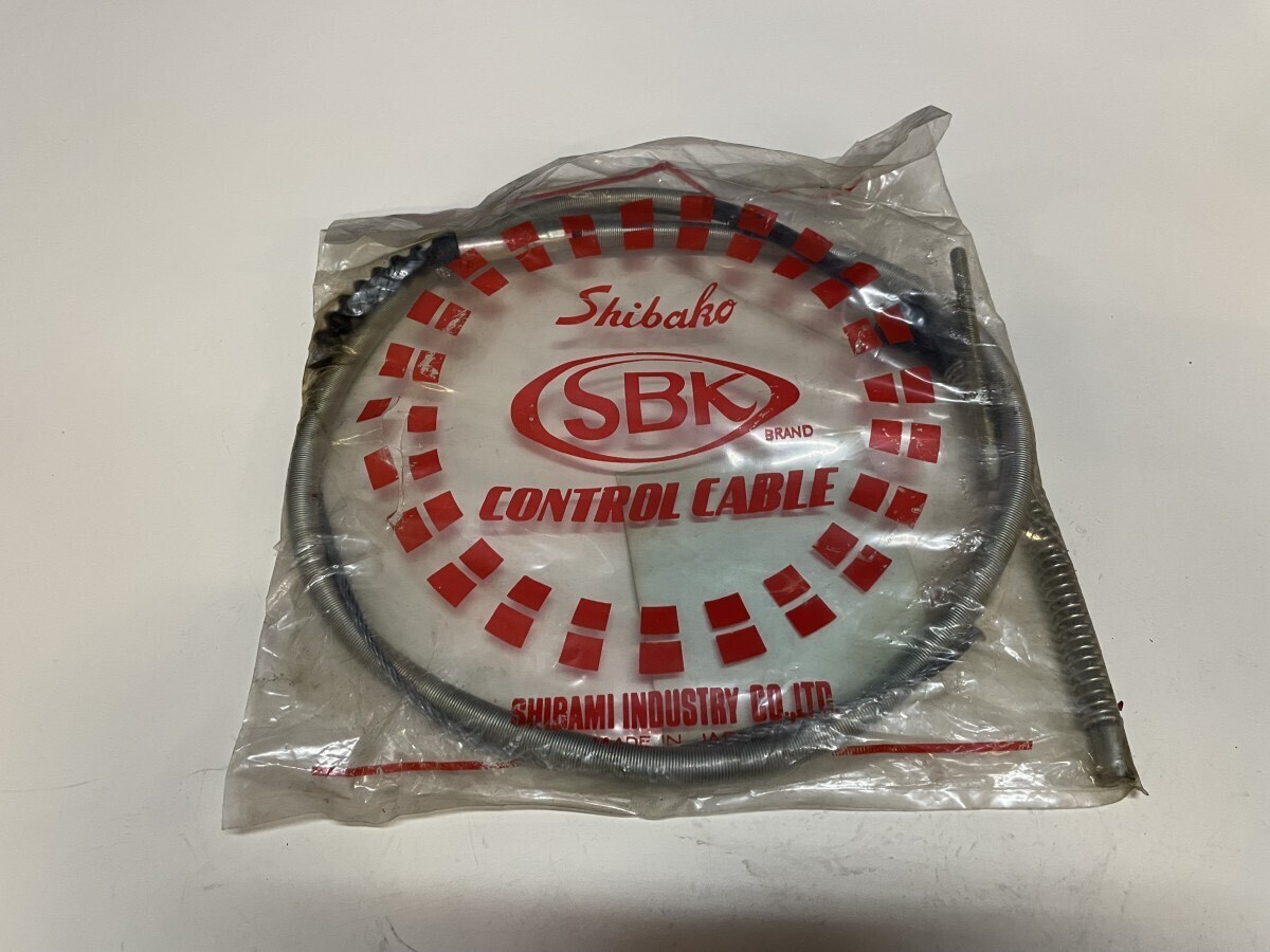 旧車 三菱 ギャラン A51V A54V リア 左 サイド ブレーキ ワイヤー 芝工 未使用 当時物 未開封拍卖