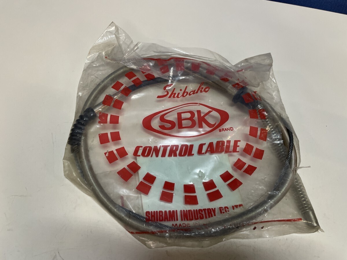 旧車 三菱 ギャラン A51V A54V リア 左 サイド ブレーキ ワイヤー 芝工 未使用 当時物 未開封(3)拍卖