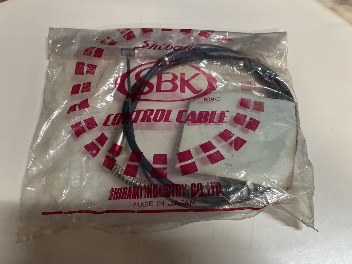 未使用保管品 旧車 SUZUKI スズキ LC10W サイドブレーキ ワイヤー リア 当時物 未開封 (2)拍卖