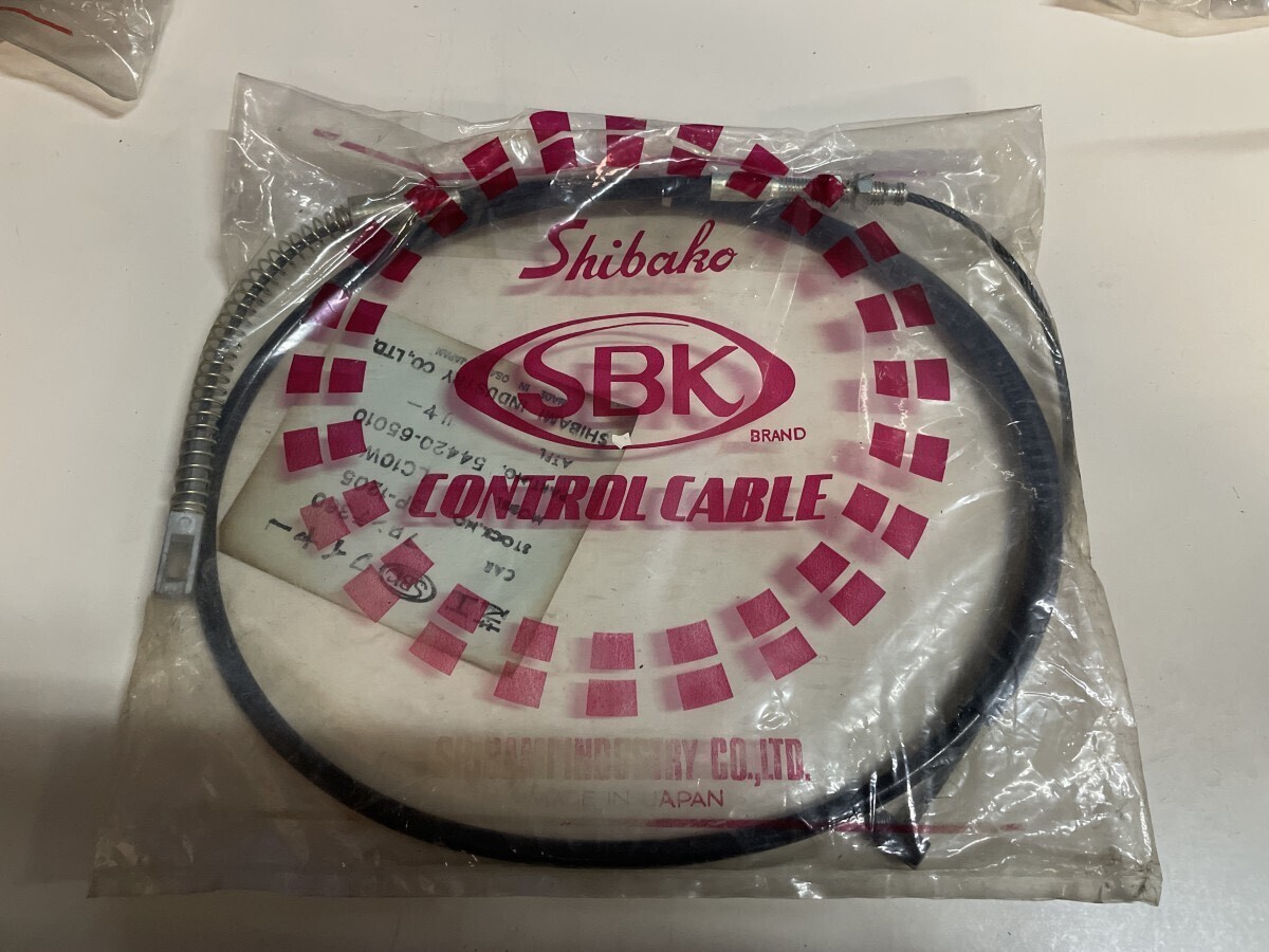 未使用保管品 旧車 SUZUKI スズキ LC10W サイドブレーキ ワイヤー リア 当時物 未開封 (3)拍卖