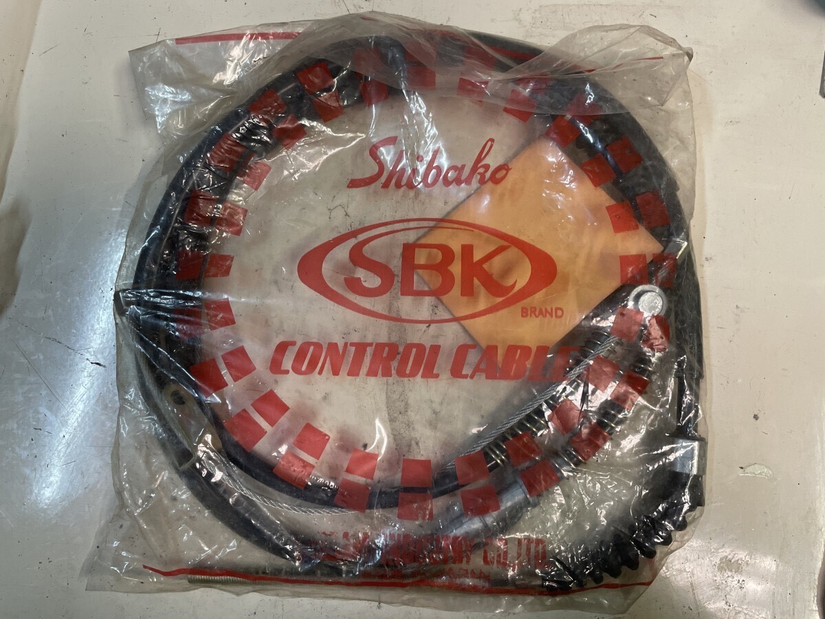 未使用保管品 旧車 TOYOTA クラウン RS66 サイドブレーキ ワイヤー リア 当時物 未開封拍卖