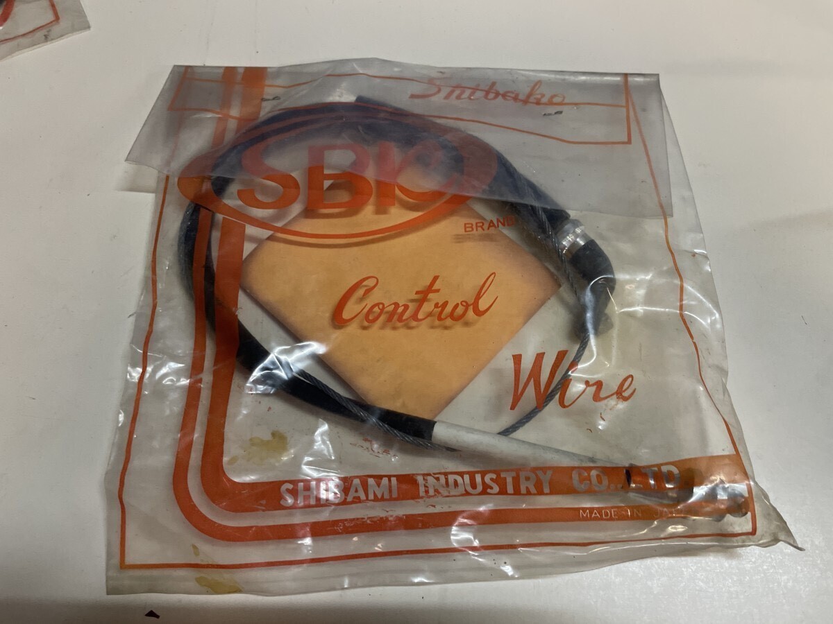 未使用保管品 旧車 TOYOTA トヨタ コロナ マーク2 RX10 フロント SP-0036 ブレーキ ワイヤー 当時物 未開封 (2)拍卖