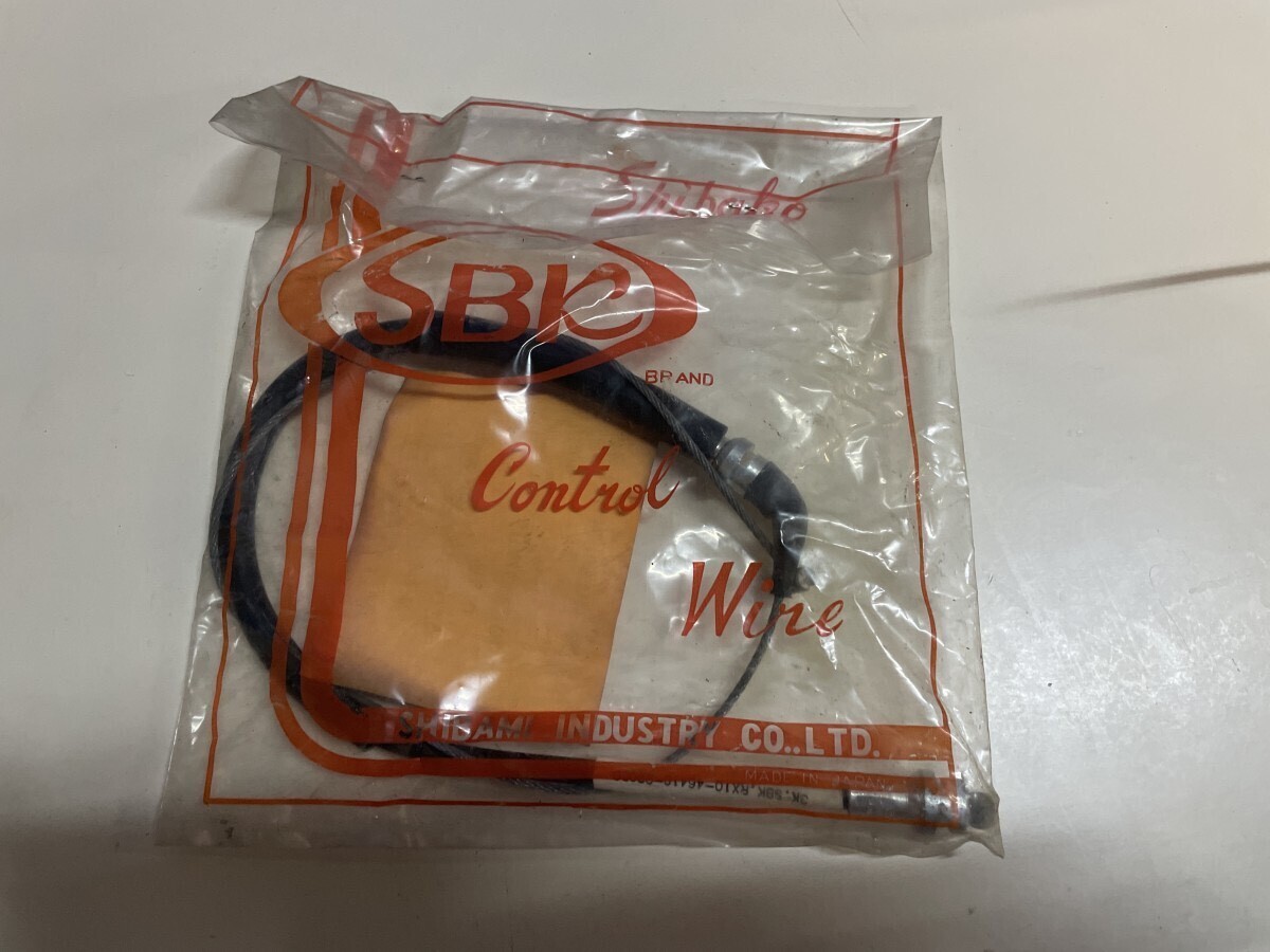 未使用保管品 旧車 TOYOTA トヨタ コロナ マーク2 RX10 フロント SP-0036 ブレーキ ワイヤー 当時物 未開封 (3)拍卖