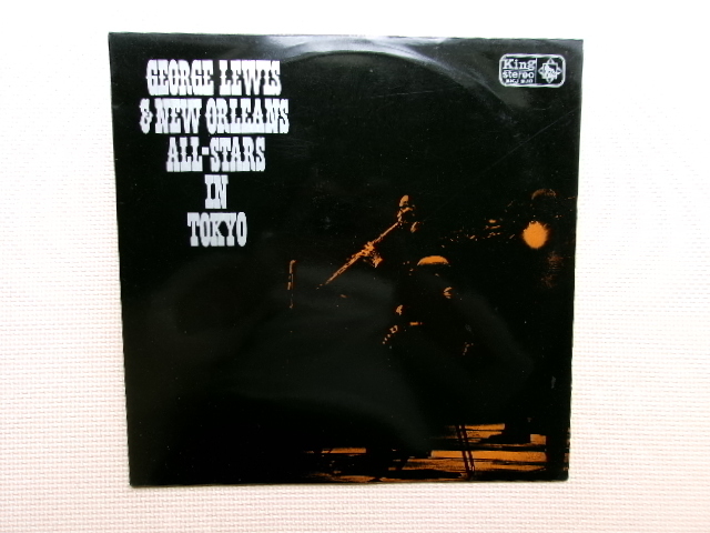 日本盤*【2LP】ジョージ・ルイスとニュー・オルリーンズ・オール・スターズ/George Lewis & New Orleans All-Stars In Tokyo(SKJ9/10)拍卖