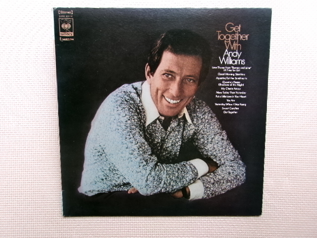 見開きJK*【LP】アンディ・ウィリアムス/Get Together With Andy Williams(SONX60103)(日本盤)拍卖