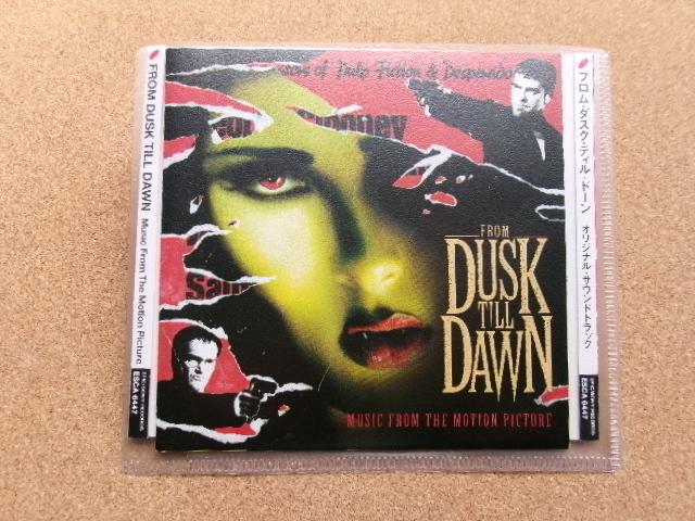日本盤*【CD】フロム・ダスク・ティル・ドーン/オリジナル・サウンドトラック(ESCA6447)拍卖