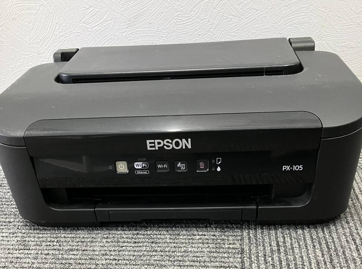 #2238 通電確認済み EPSON エプソン インクジェットプリンター PX-105 現状品拍卖
