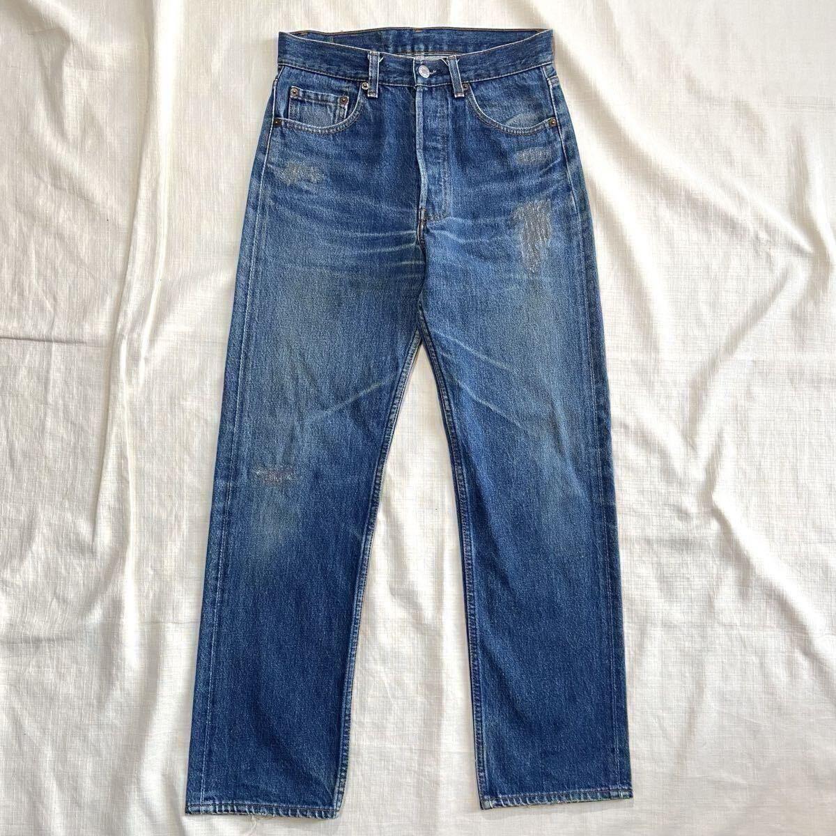 ヒゲ落ち 80s LEVIS 501 USA製 ハチマル デニム パンツ 1988年製 ビンテージ アメリカ製 色落ち LEVI'S 501XX リーバイス オリジナル 古着拍卖