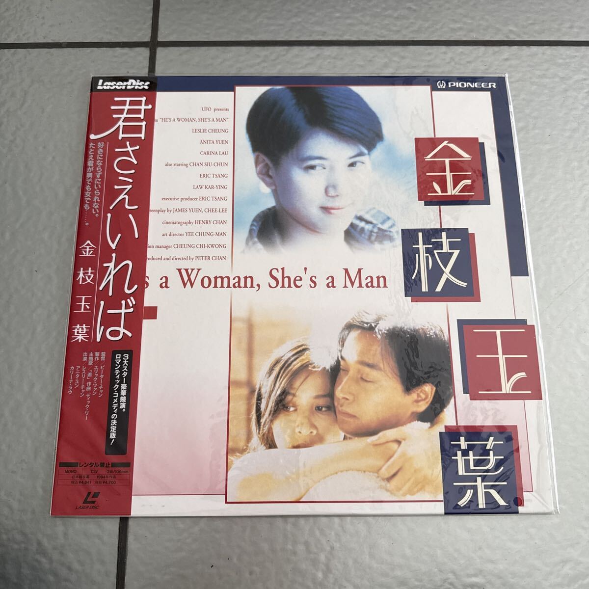 LD レーザーディスク 未開封品  君さえいれば 帯付 日本語字幕 金枝玉葉 レスリー・チャン アニタ・ユン カリーナ・ラウ 拍卖