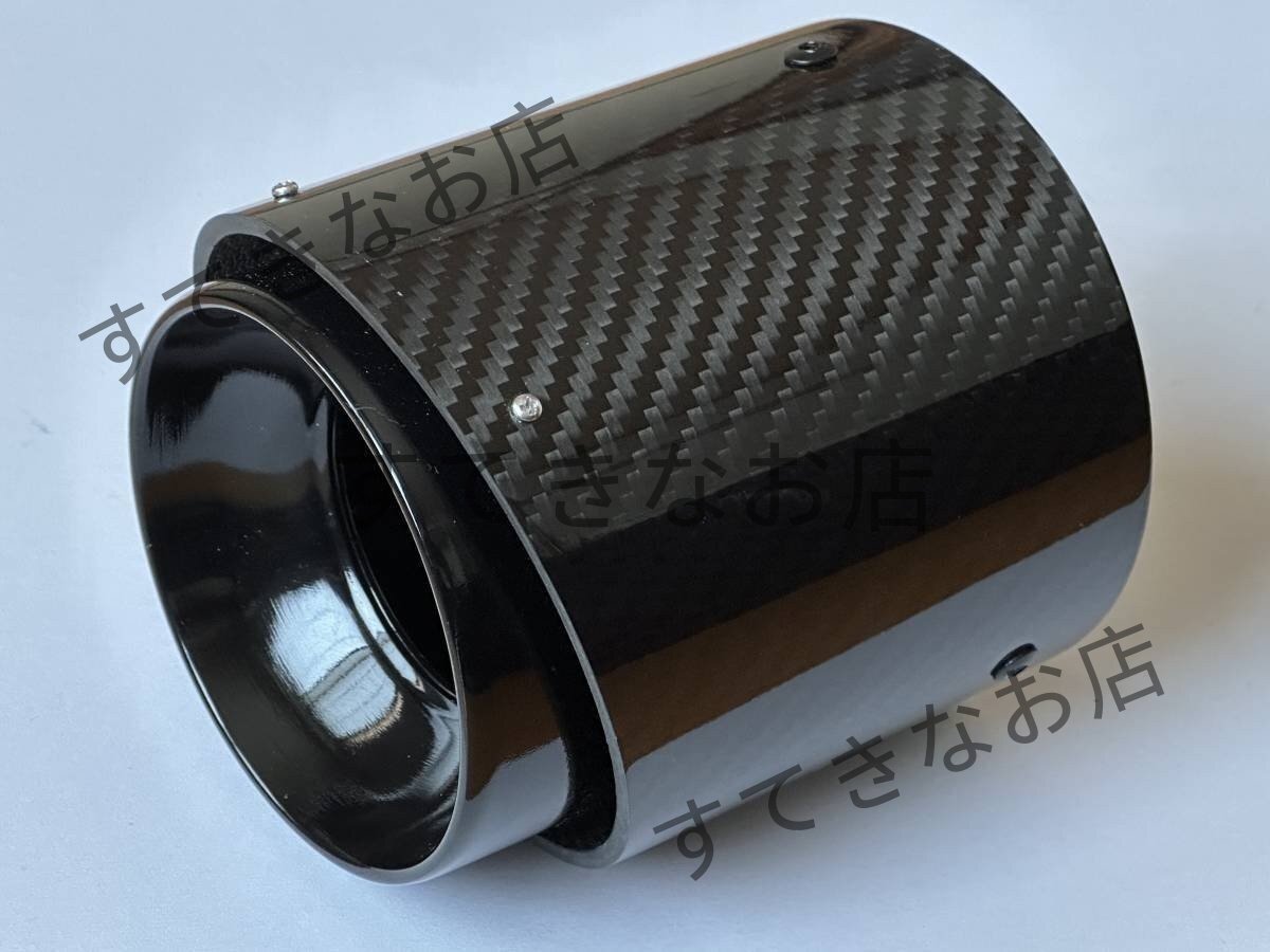 MINI ミニ クーパー用 排気系パーツ カーボン/ブラック マフラーカッター 1個 F54 F55 F56 F57 F60 R55 R56拍卖