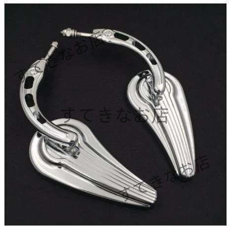 クロームミラー ハーレー スポーツスター ソフテイル ダイナ xl883/xl1200/fl/48/72 ツーリング ゾンビ クリアキン fxd v-rod拍卖