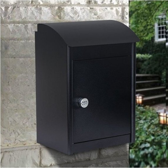 郵便受けトランペット戸外壁掛け郵便受け戸外宅配便ロッカー防犯室外鍵付ポスト拍卖