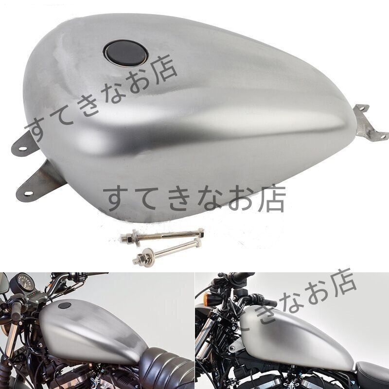 オートバイ バイク EFI 14.4L ガス 燃料タンク ガソリンタンク ハーレー スポーツスター XL883 XL1200 2007-2022用拍卖