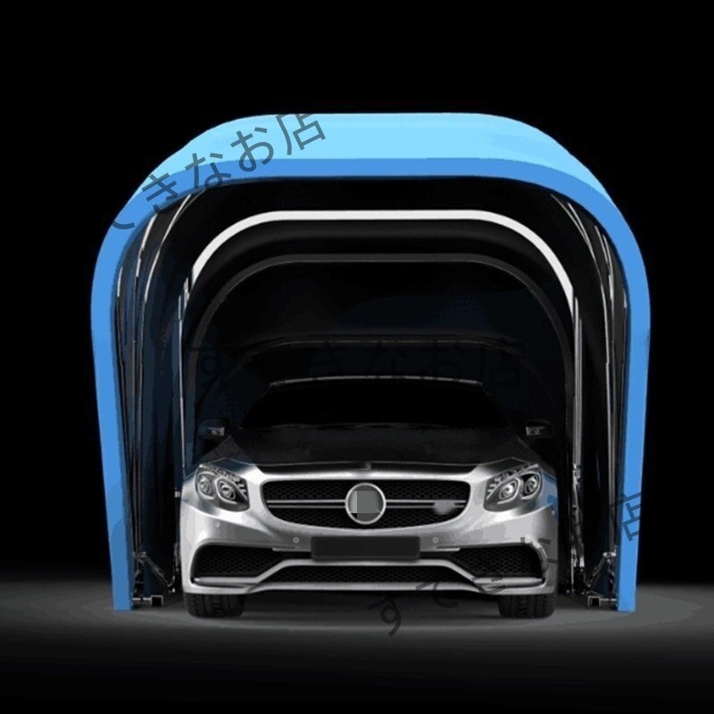 カーガレージテント、5.9M半自動カーオーニング、伸縮式油圧式モバイルガレージテント防水アンチUVプルーフウィンドスノー拍卖