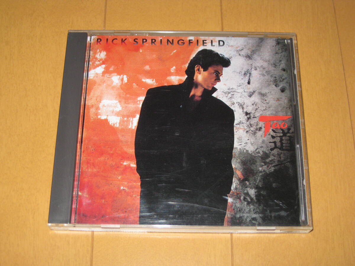 TAO 道 リック・スプリングフィールド 国内盤CD B20D-41018 RICK SPRINGFIELD ♪セレブレイト・ユース♪ウォーキング・オン・ジ・エッジ拍卖